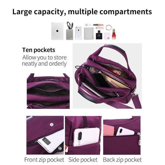 James & Eva™ Fashion Anti-Theft Tote Bag
