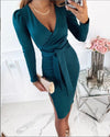 James&Eva - Elegant Midi Dress