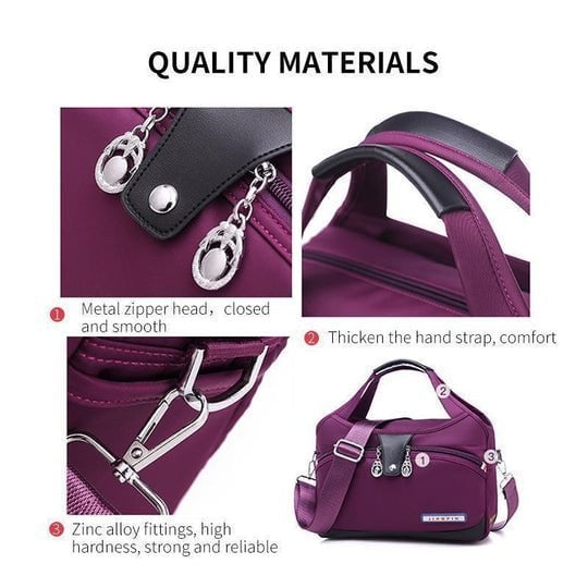 James & Eva™ Fashion Anti-Theft Tote Bag